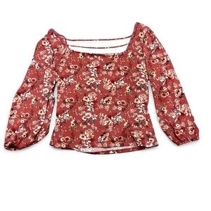 Almost Famous Floral Blouse